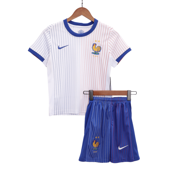 France Away Jersey Kit EURO 2024 Kids(Jersey+Shorts) - Image 3