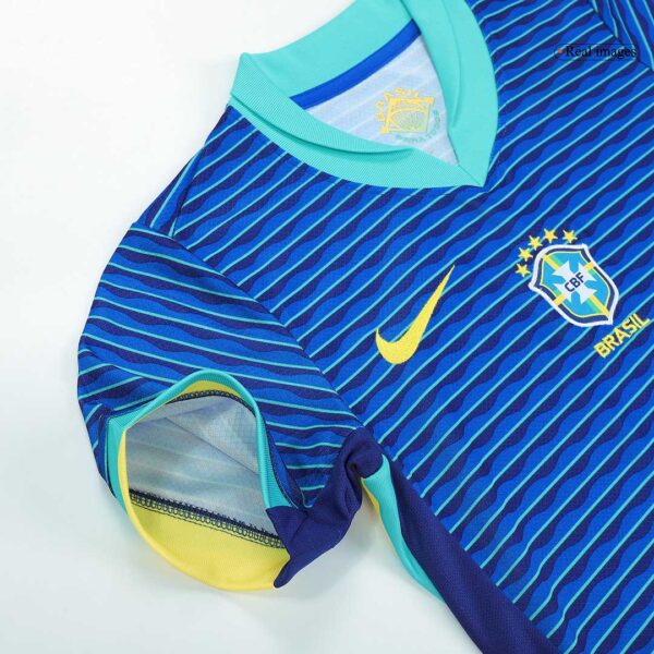 Brazil Away Jersey Kit Copa America 2024 Kids(Jersey+Shorts) - Image 11