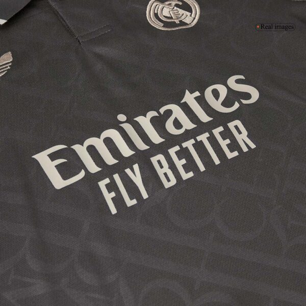 Real Madrid Third Away Soccer Jersey Kit 2024/25 Kids(Jersey+Shorts) - Image 11