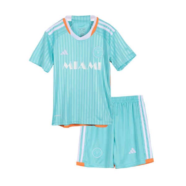 Inter Miami CF Third Away Jersey Kit 2024 Kids(Jersey+Shorts) - Image 3