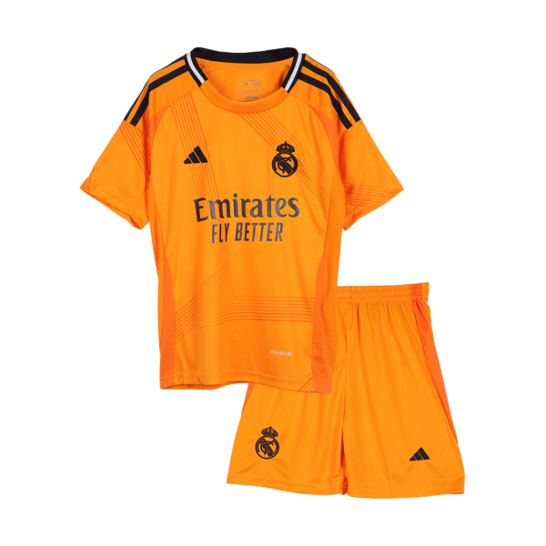 Real Madrid Away Jersey Kit 2024/25 Kids(Jersey+Shorts) - Image 3