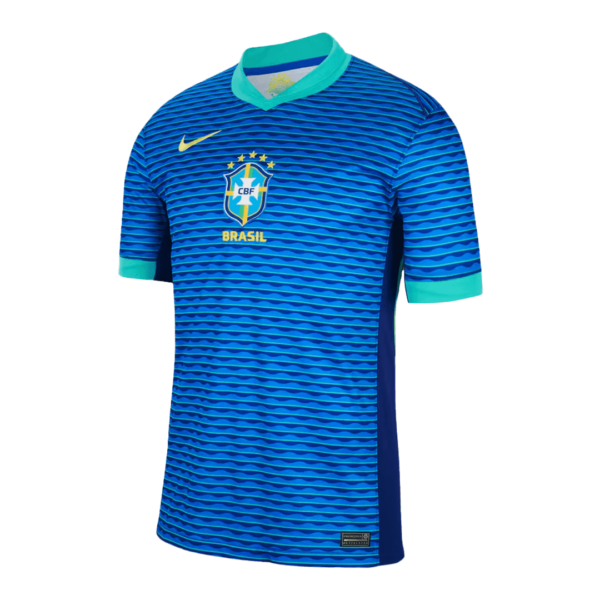 Brazil Soccer Jersey Away Custom Shirt 2024