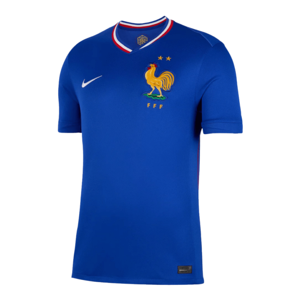 France Soccer Jersey Home Custom Shirt 2024