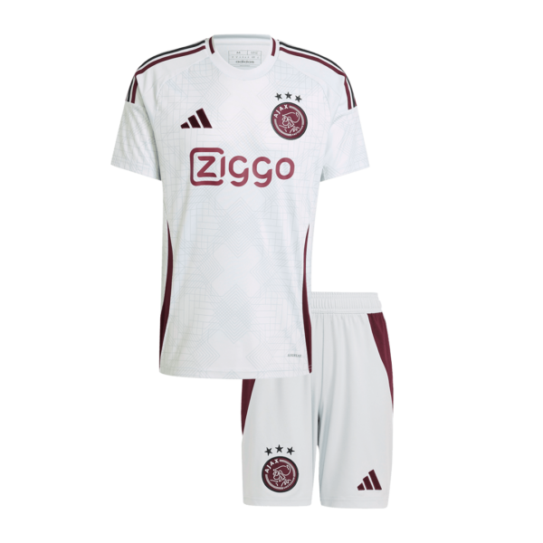 Ajax Third Away Soccer Jersey Kit 2024/25 Kids(Jersey+Shorts)