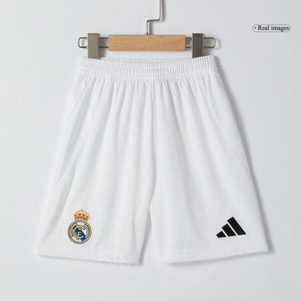 Real Madrid Home Jersey Kit 2024/25 Kids(Jersey+Shorts) - Image 6