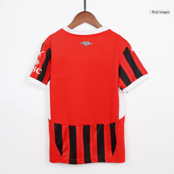 AC Milan Home Jersey Kit 2024/25 Kids(Jersey+Shorts) - Image 6