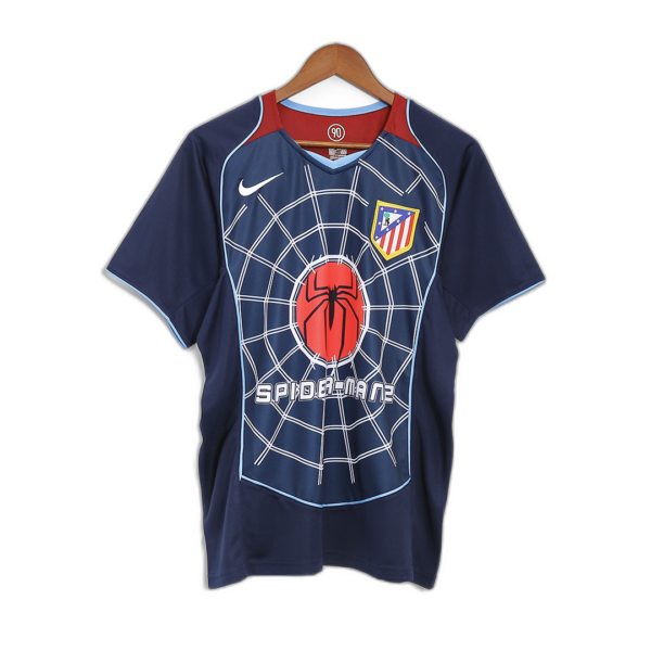 Retro Atletico Madrid Away Jersey 2004/05 - Image 3