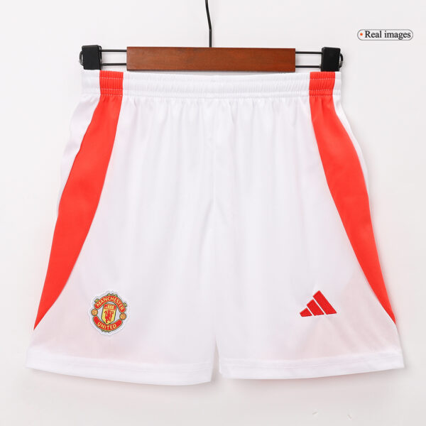 Manchester United Home Jersey Kit 2024/25 Kids(Jersey+Shorts) - Image 6