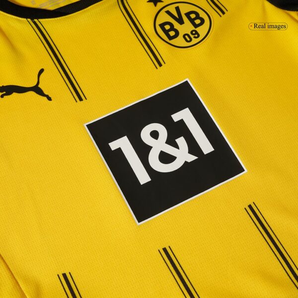 Dortmund Home Jersey Kit 2024/25 Kids(Jersey+Shorts) - Image 11