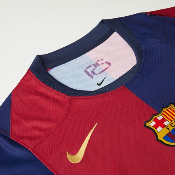 Barcelona Soccer Jersey Home Custom Shirt 2024/25 - Image 6