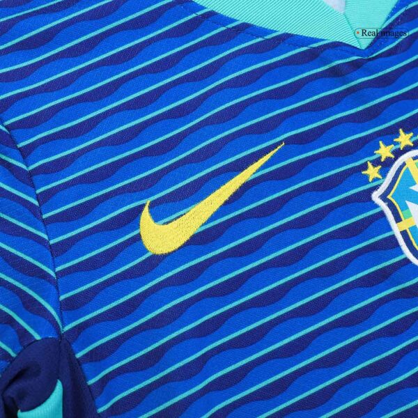 Brazil Away Jersey Kit Copa America 2024 Kids(Jersey+Shorts) - Image 10