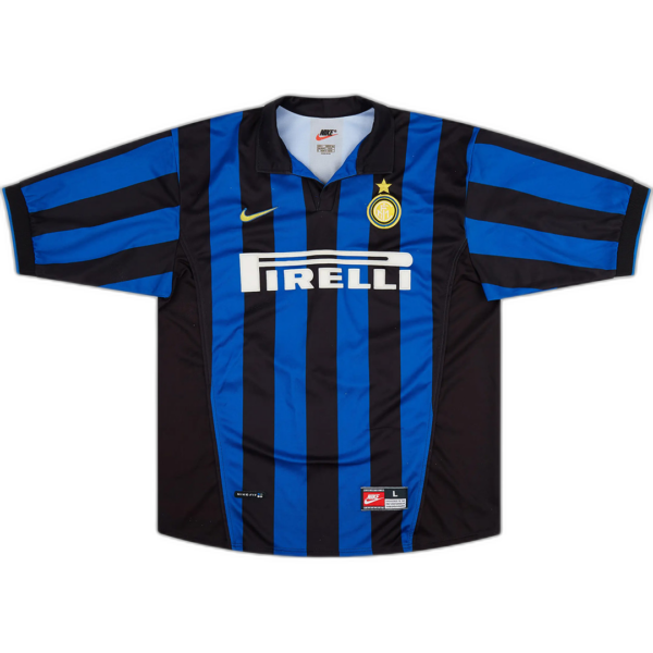 Ronaldo #9 Retro Inter Milan Home Jersey 1998/99 - Image 2