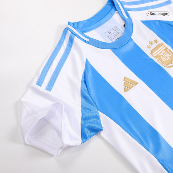 Argentina Home Jersey Kit 2024 Kids(Jersey+Shorts) - Image 11