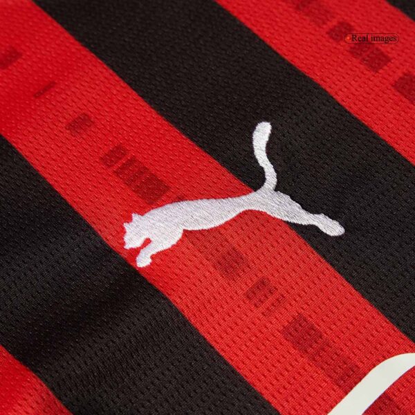 AC Milan Long Sleeve Jersey Home Football Shirt 2024/25 - Image 8