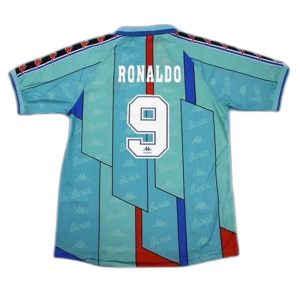 Barcelona Ronaldo #9 Retro Jersey Away 1996/97