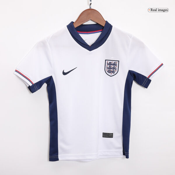 England Home Jersey Kit EURO 2024 Kids(Jersey+Shorts) - Image 4