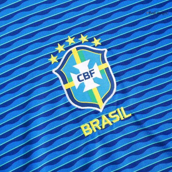 Brazil Soccer Jersey Away Custom Shirt 2024 - Image 7