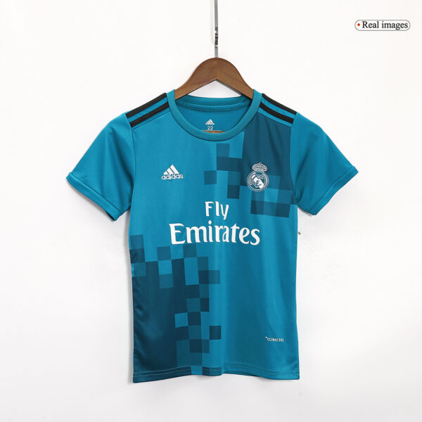 Real Madrid Third Away Jersey Kit 2017/18 Kids(Jersey+Shorts) - Image 2