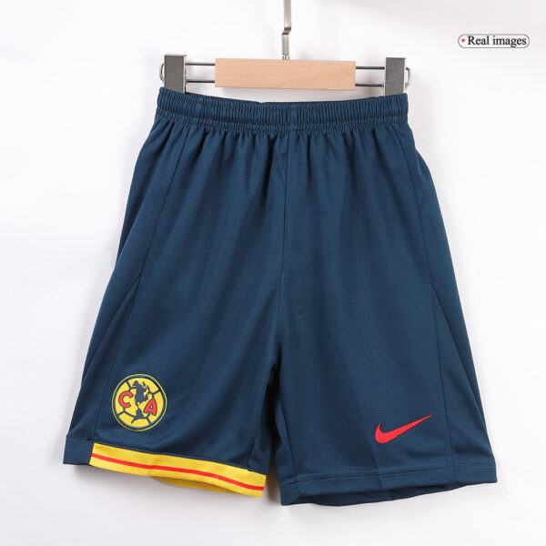 Club America Home Soccer Jersey Kit 2024/25 Kids(Jersey+Shorts) - Image 4