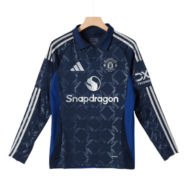 Manchester United Long Sleeve Jersey Away Football Shirt 2024/25 - Image 4