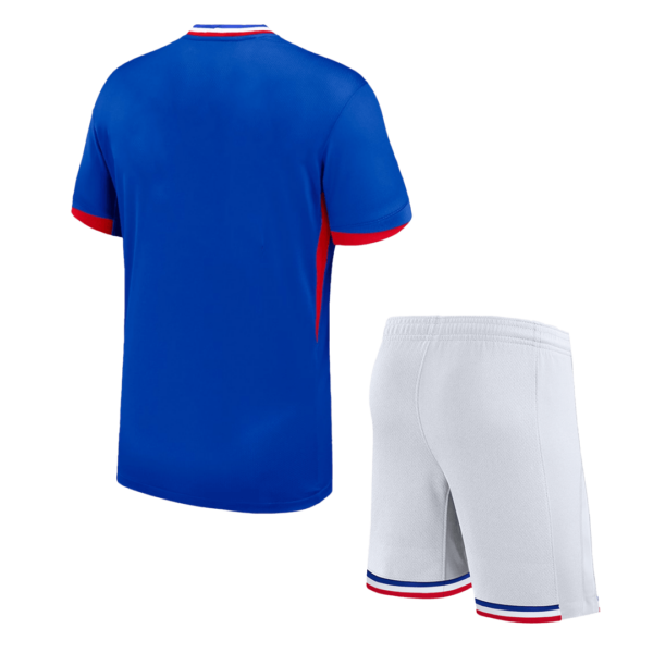 France Home Jersey Kit EURO 2024 Kids(Jersey+Shorts) - Image 2