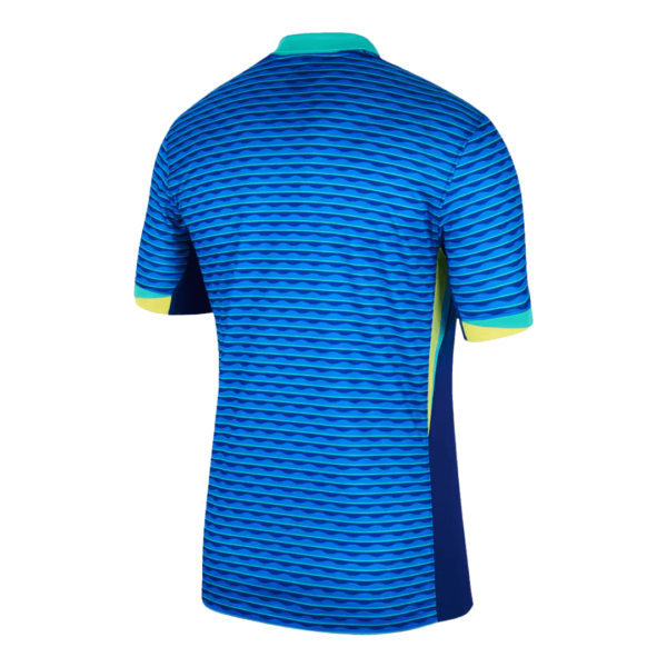 Brazil Soccer Jersey Away Custom Shirt 2024 - Image 2