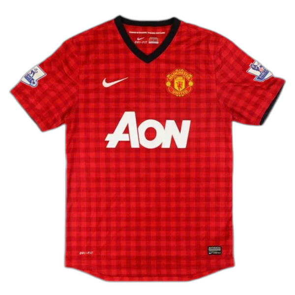 ROONEY #10 Retro Manchester United Home Jersey 2012/13 - Image 2