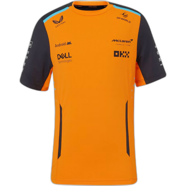 McLaren F1 Racing Team Set Up T-Shirt 2024 - Image 2