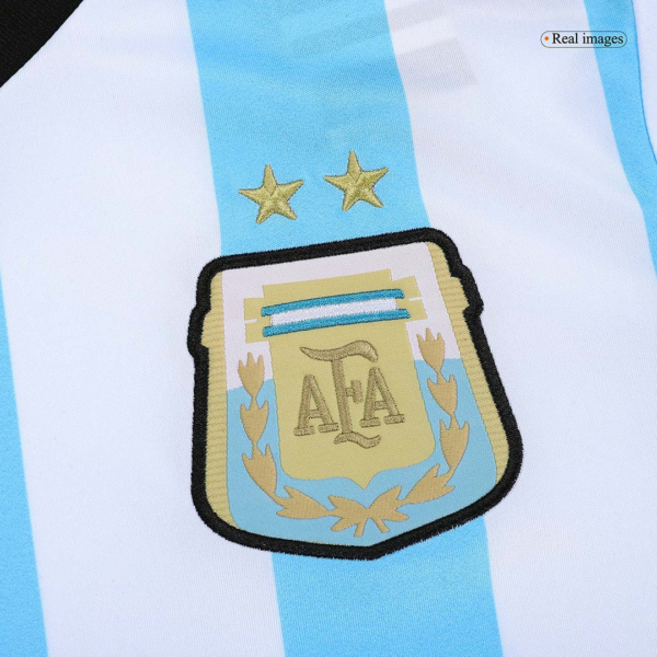 Messi #10 Argentina Retro Home Jersey 2014/15 - Image 4