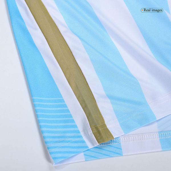 Messi #10 Argentina Retro Home Jersey 2014/15 - Image 7