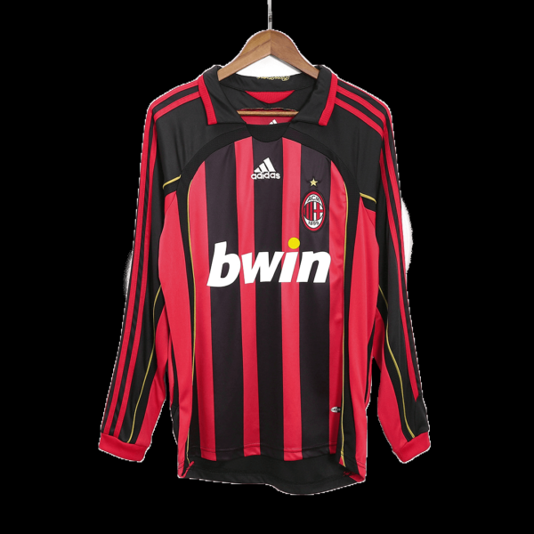 AC Milan Retro Jersey Home Long Sleeve 2006/07