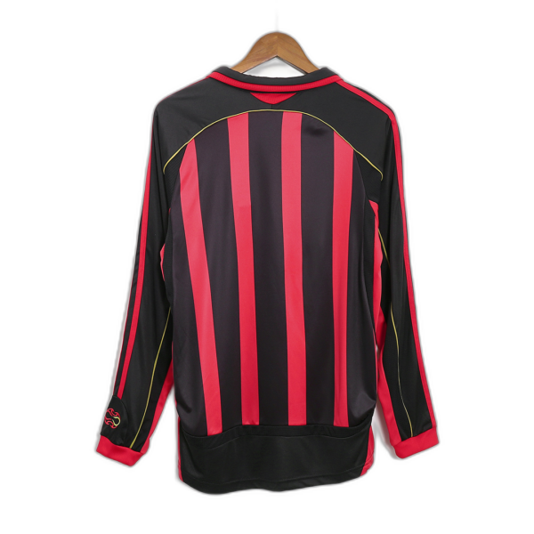 AC Milan Retro Jersey Home Long Sleeve 2006/07 - Image 2