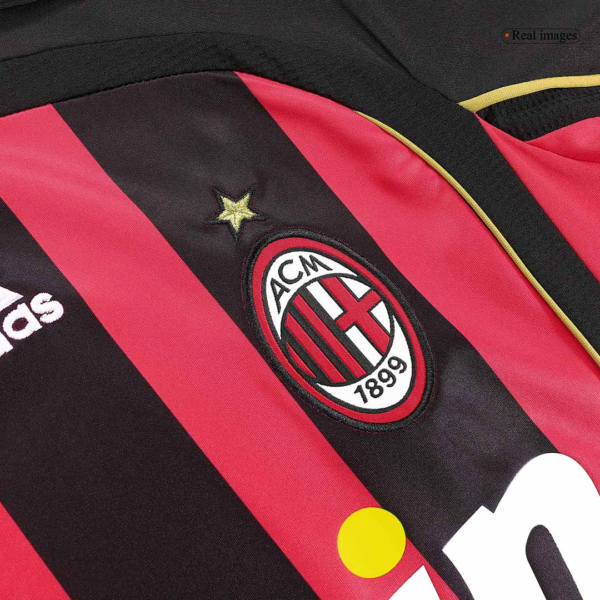 AC Milan Retro Jersey Home Long Sleeve 2006/07 - Image 4