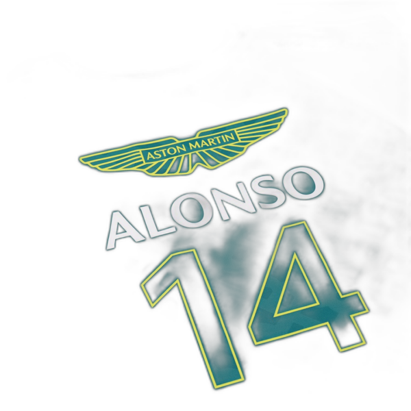 Aston Martin Aramco Cognizant F1 Racing Team Fernando Alonso Driver T-Shirt 2024 - Image 12