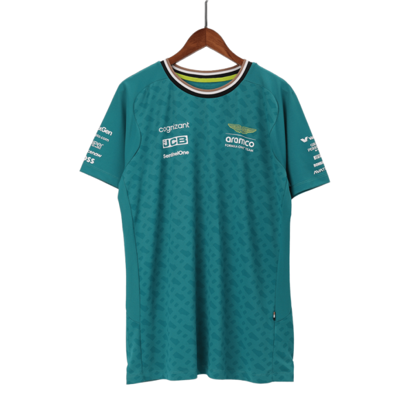 Aston Martin Aramco Cognizant F1 Racing Team Fernando Alonso Driver T-Shirt 2024 - Image 4