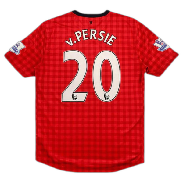 Manchester United v.PERSIE #20 Retro Jersey Home 2012/13