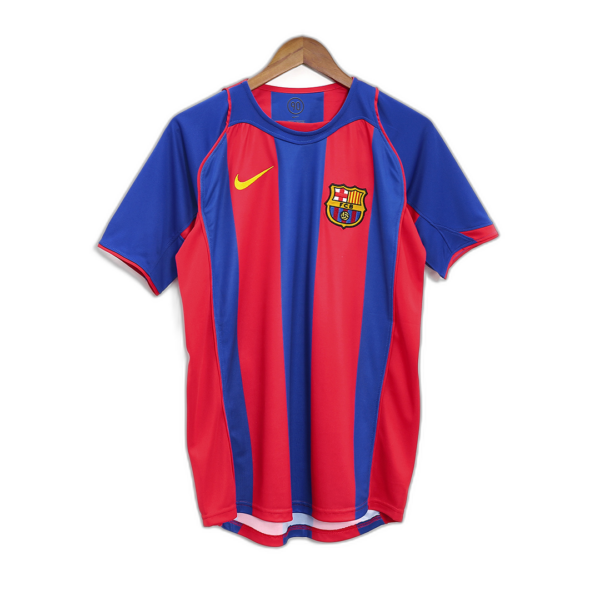 Barcelona Retro Jersey Home 2004/05 - Image 3