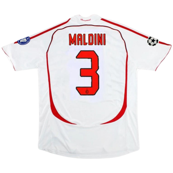 MALDINI #3 Retro AC Milan UCL Final Away Jersey 2006/07