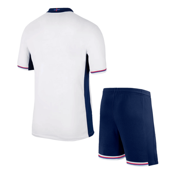 England Home Jersey Kit EURO 2024 Kids(Jersey+Shorts) - Image 2