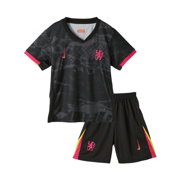 Chelsea Third Away Soccer Jersey Kit 2024/25 Kids(Jersey+Shorts) - Image 3