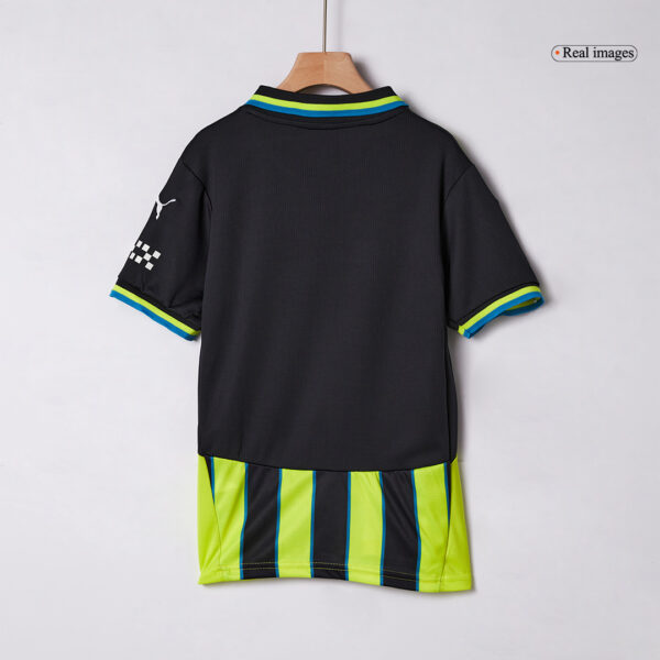 Manchester City Away Soccer Jersey Kit 2024/25 Kids(Jersey+Shorts) - Image 5