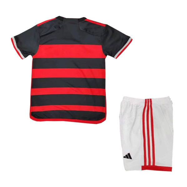 CR Flamengo Home Jersey Kit 2024/25 Kids(Jersey+Shorts) - Image 2