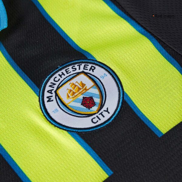 Manchester City Away Soccer Jersey Kit 2024/25 Kids(Jersey+Shorts) - Image 9