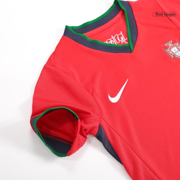 Portugal Home Jersey Kit EURO 2024 Kids(Jersey+Shorts) - Image 11