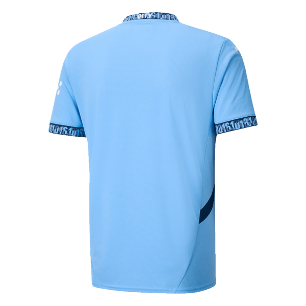 Manchester City Soccer Jersey Home Custom Shirt 2024/25 - Image 2