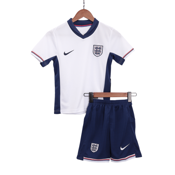 England Home Jersey Kit EURO 2024 Kids(Jersey+Shorts) - Image 3