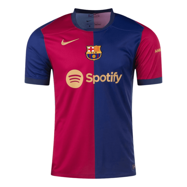 Barcelona Soccer Jersey Home Custom Shirt 2024/25