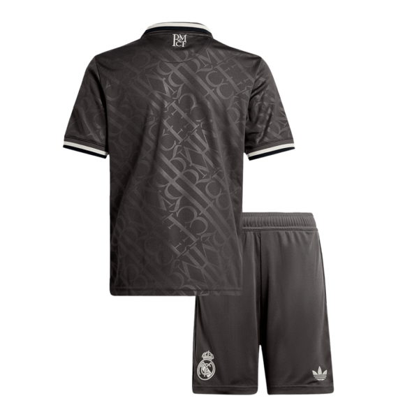 Real Madrid Third Away Soccer Jersey Kit 2024/25 Kids(Jersey+Shorts) - Image 2