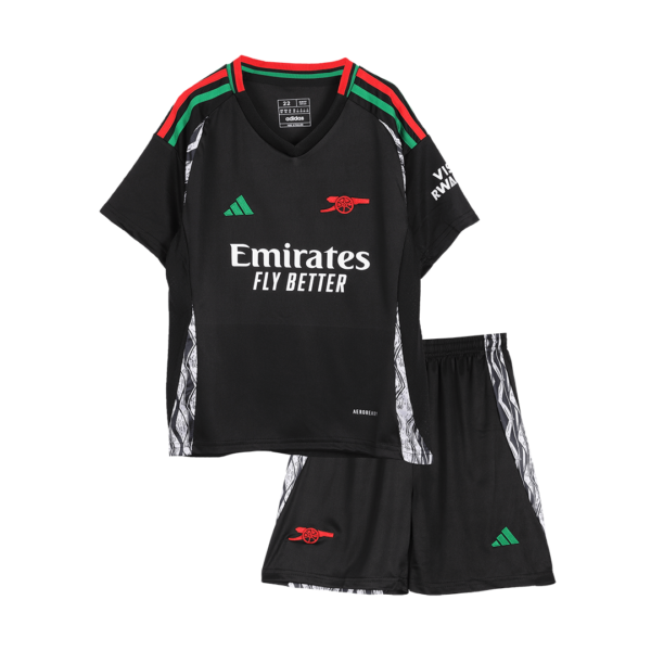 Arsenal Away Jersey Kit 2024/25 Kids(Jersey+Shorts) - Image 3