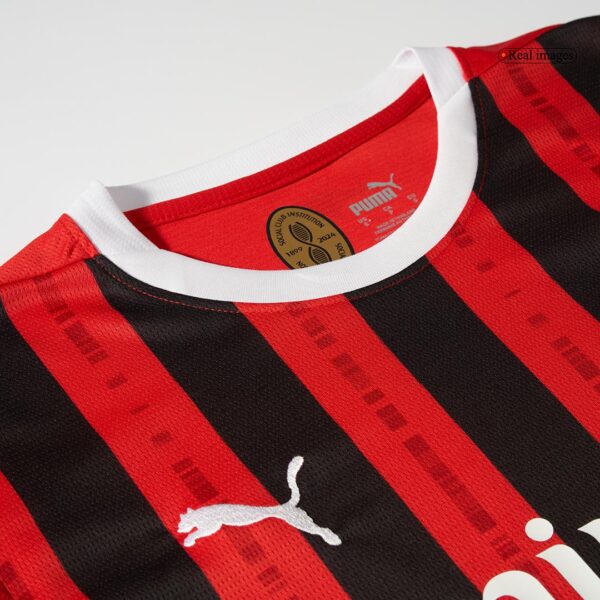 AC Milan Long Sleeve Jersey Home Football Shirt 2024/25 - Image 6